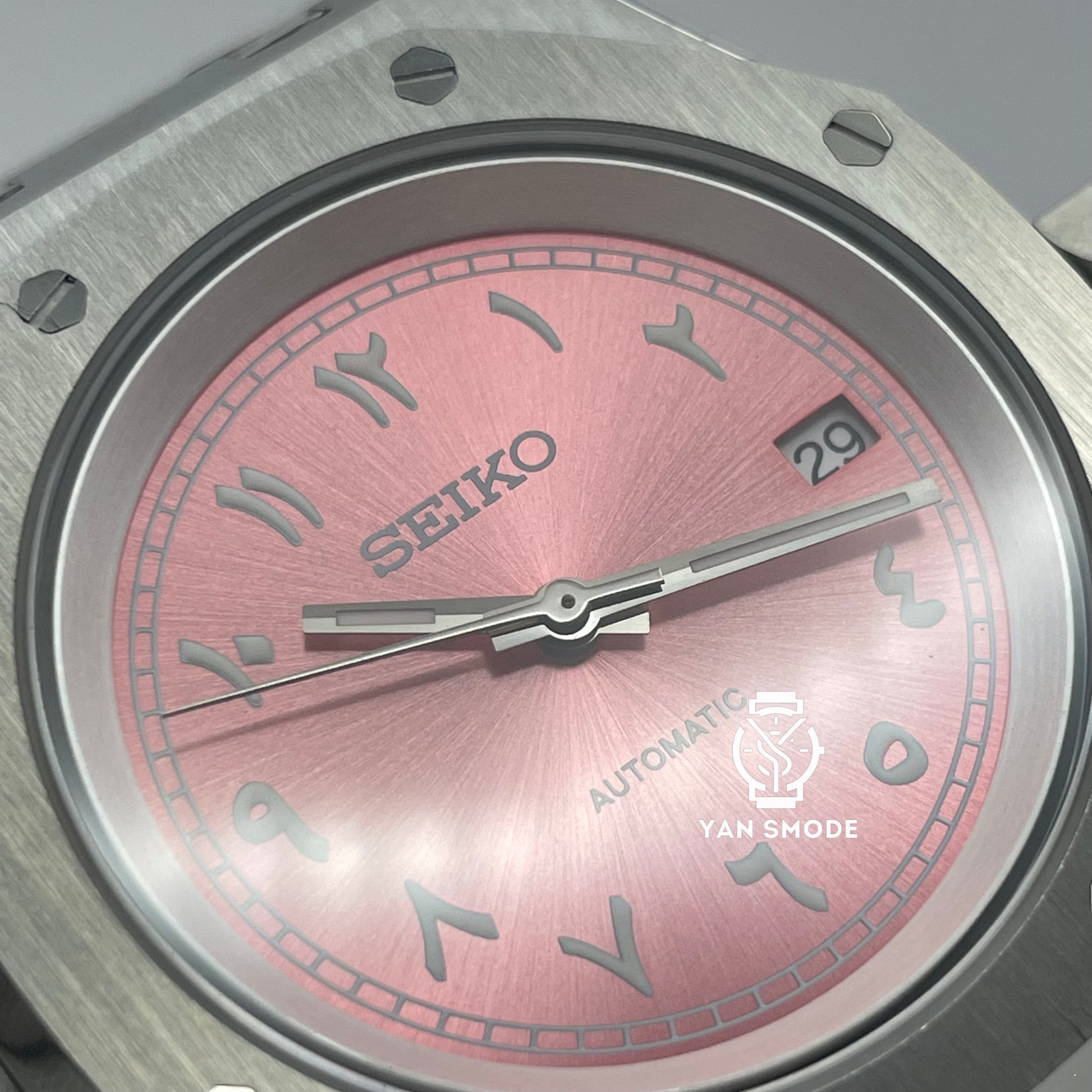 SekioMod Royal Oak Arabic Dial Rose - Yan Smode