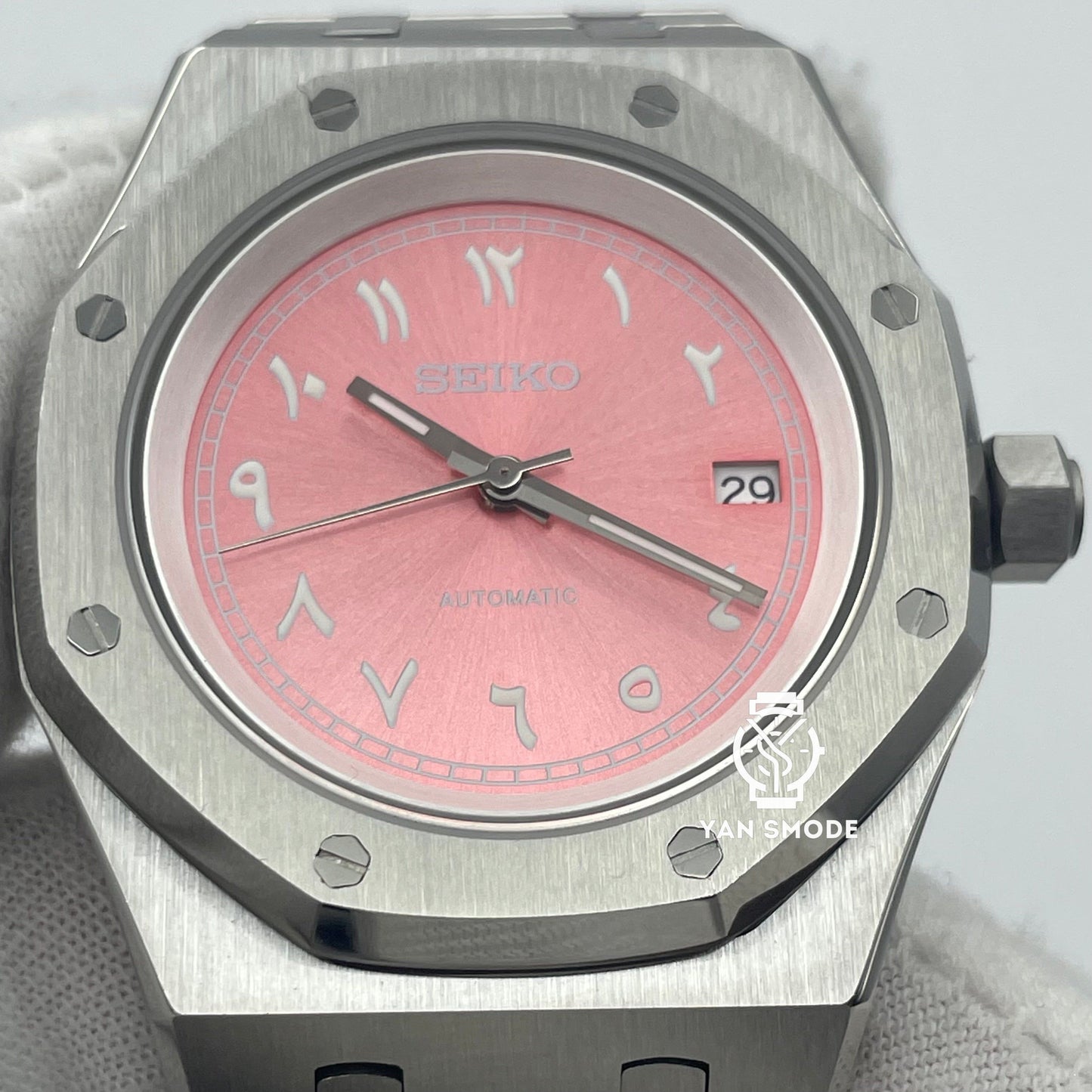 SekioMod Royal Oak Arabic Dial Rose - Yan Smode