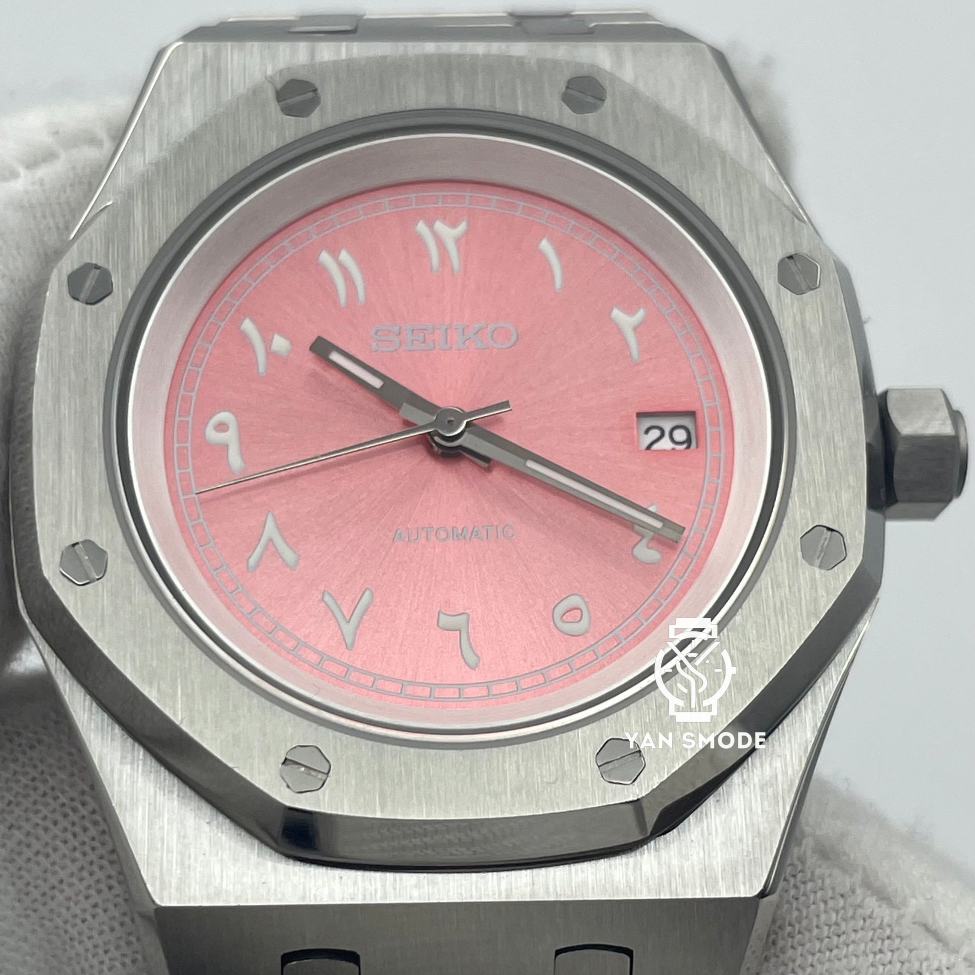 SekioMod Royal Oak Arabic Dial Rose - Yan Smode