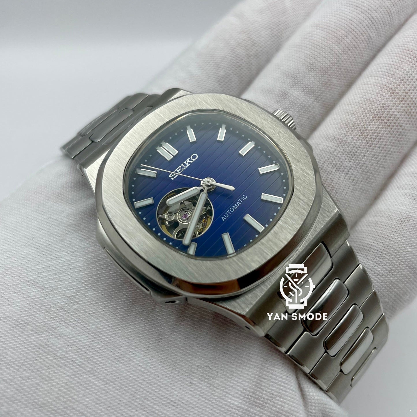 SekioMod Nautilus Bleu Nuit Ouverte - Yan Smode