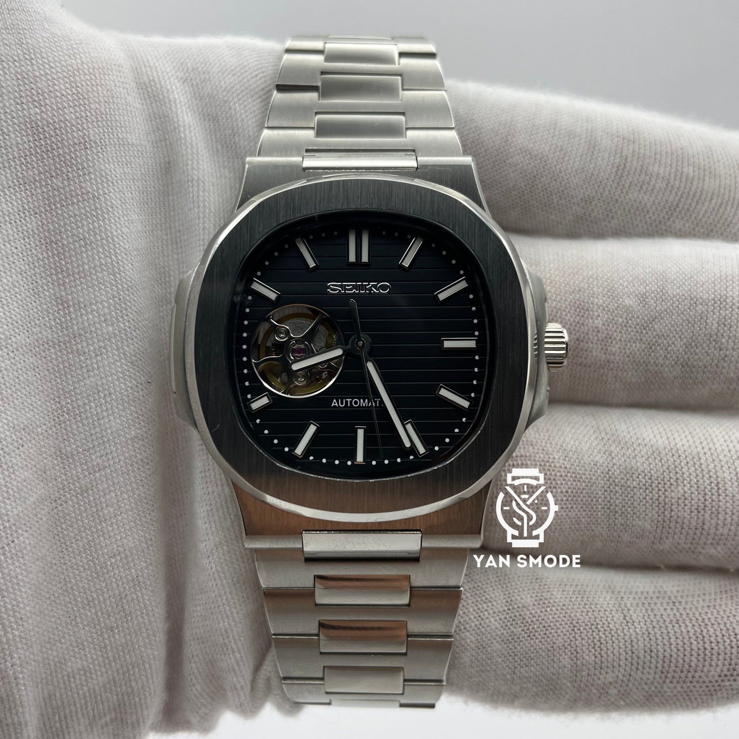 SekioMod Nautilus Noire Ouverte - Yan Smode
