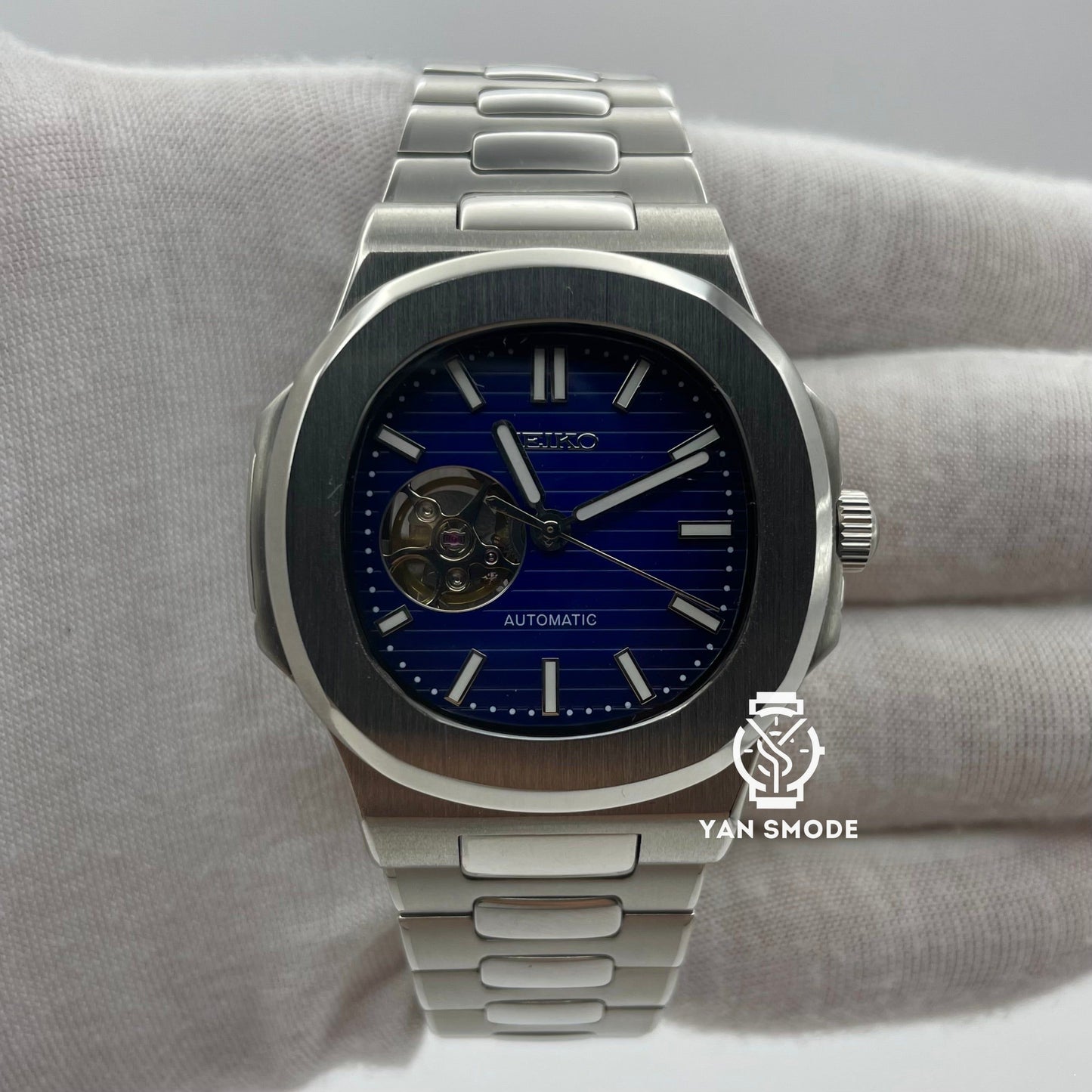 SekioMod Nautilus Bleu Nuit Ouverte - Yan Smode
