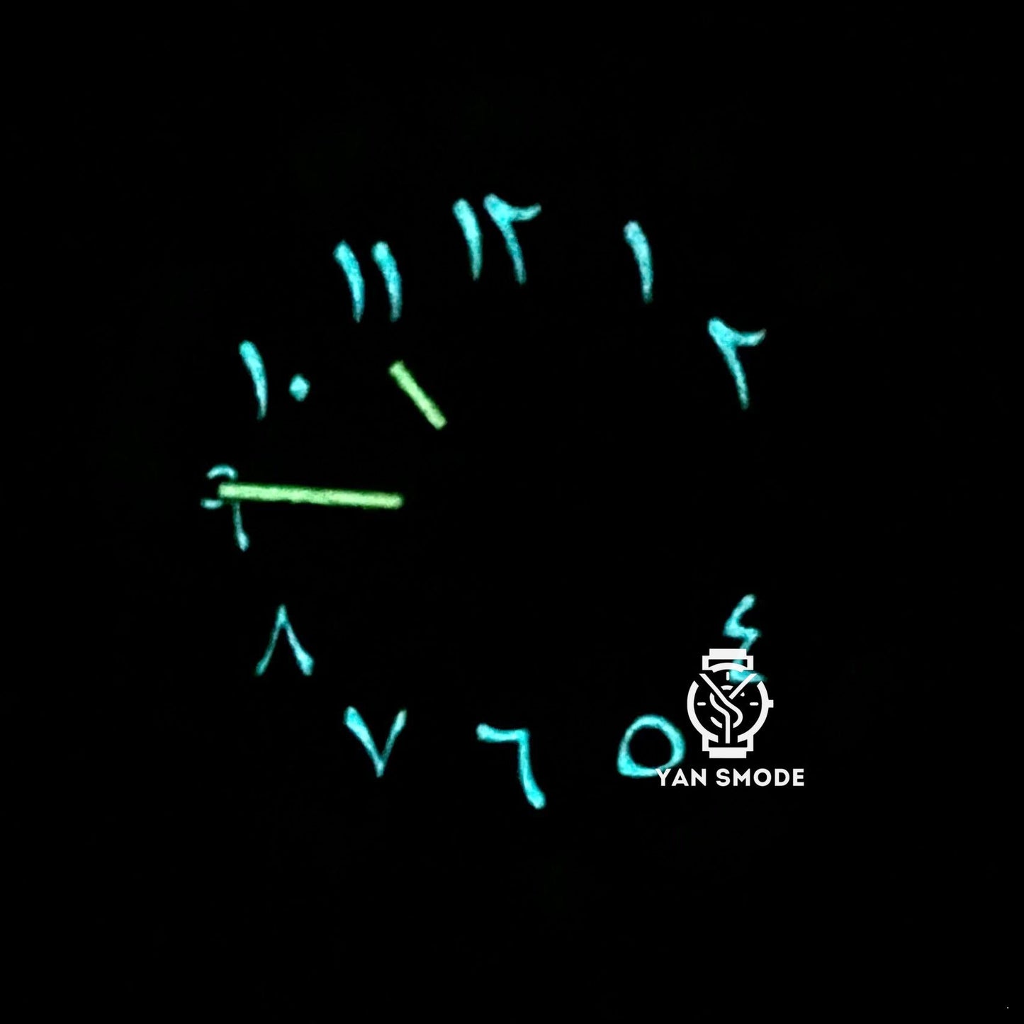 SekioMod Arabic Dial Bleu Chiffres Blanc - Yan Smode