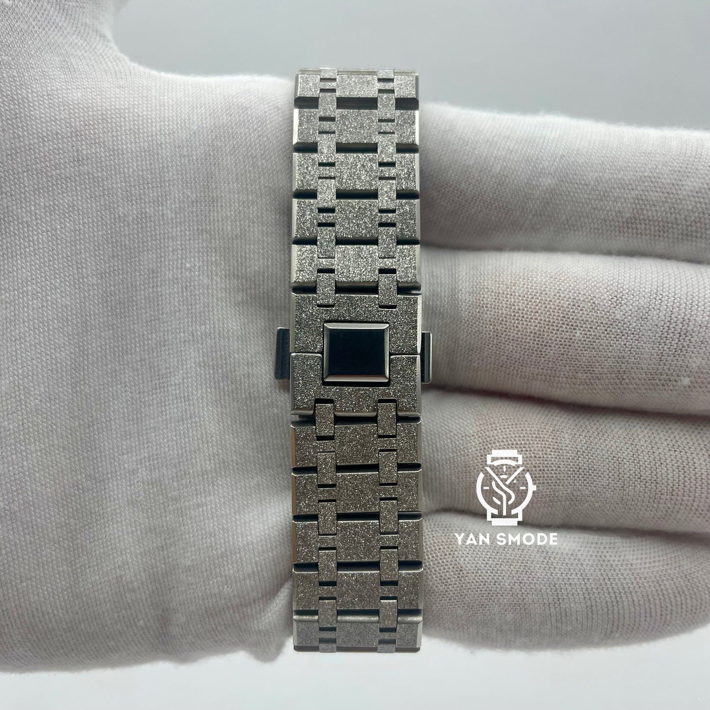 SekioMod Royal Oak Brillante Arabic Dial Grise - Yan Smode