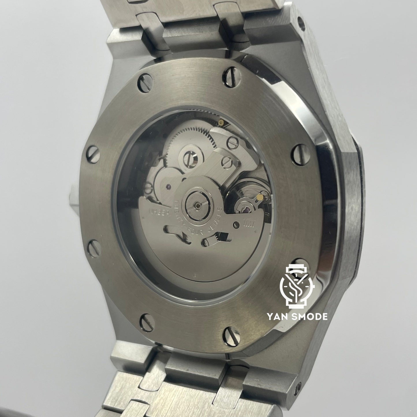 SekioMod Royal Oak Brillante Arabic Dial Grise - Yan Smode