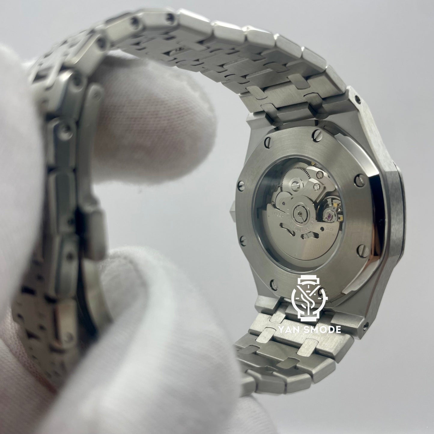 SekioMod Royal Oak Arabic Dial Blanche - Yan Smode