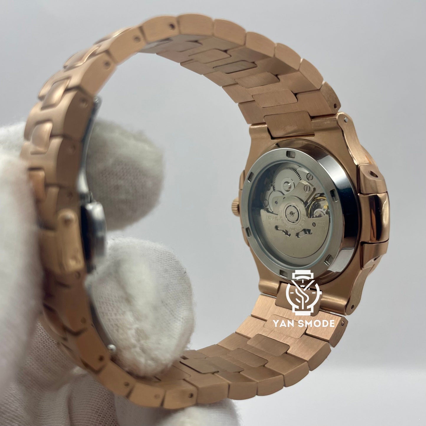 SekioMod Nautilus Or Rose Caramel Ouverte - Yan Smode