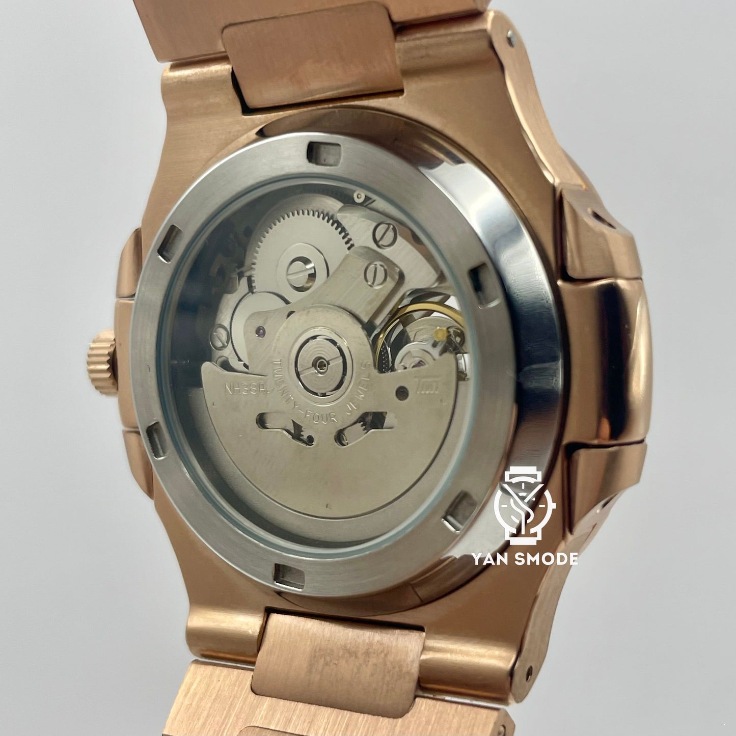 SekioMod Nautilus Or Rose Caramel Ouverte - Yan Smode