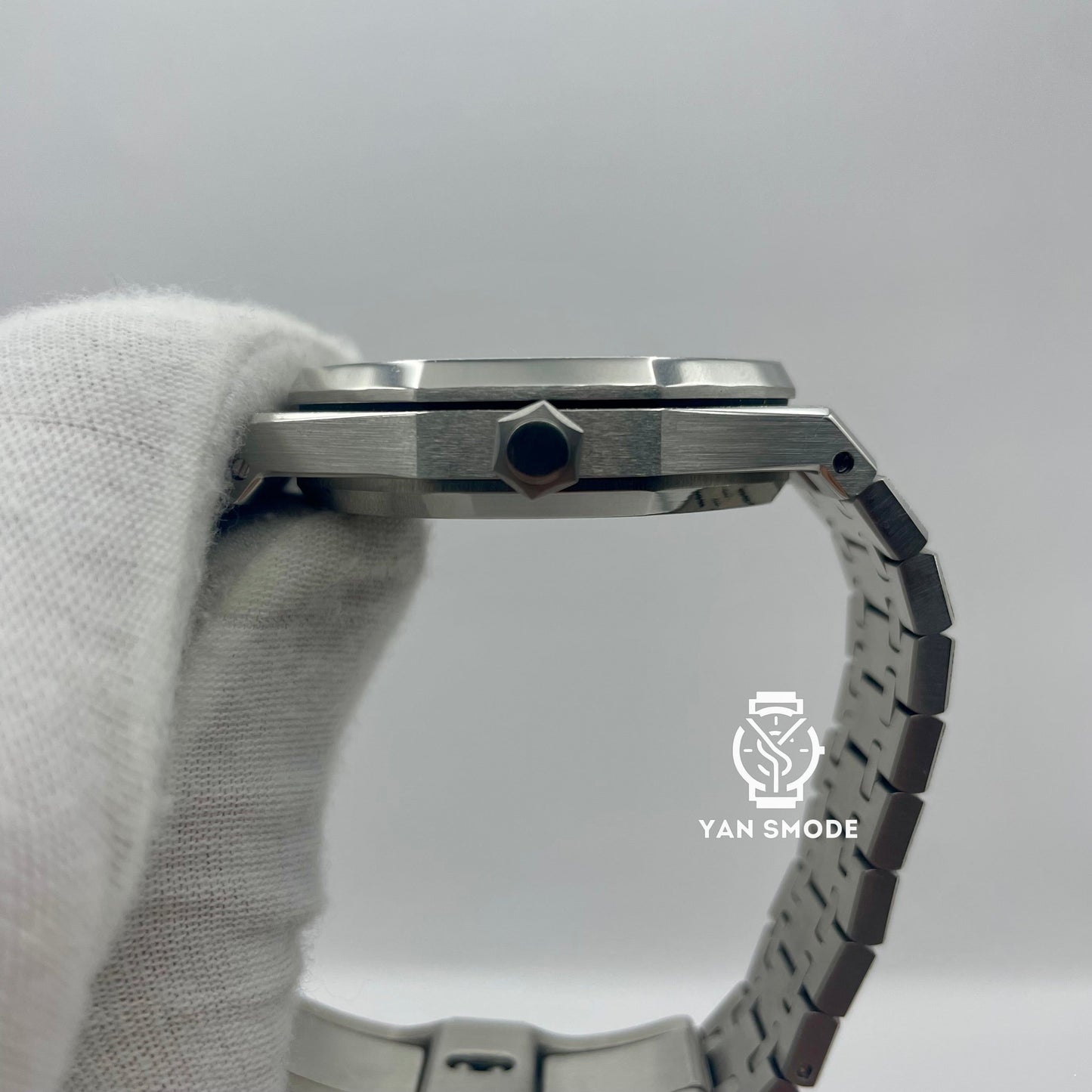 SekioMod Royal Oak Brillante Arabic Dial Bleu Claire - Yan Smode