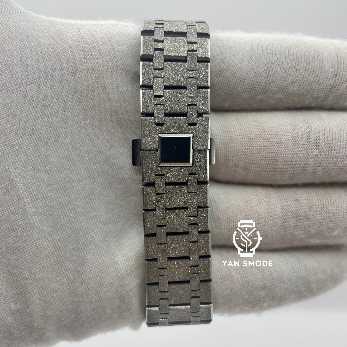 SekioMod Royal Oak Brillante Arabic Dial Bleu Claire - Yan Smode