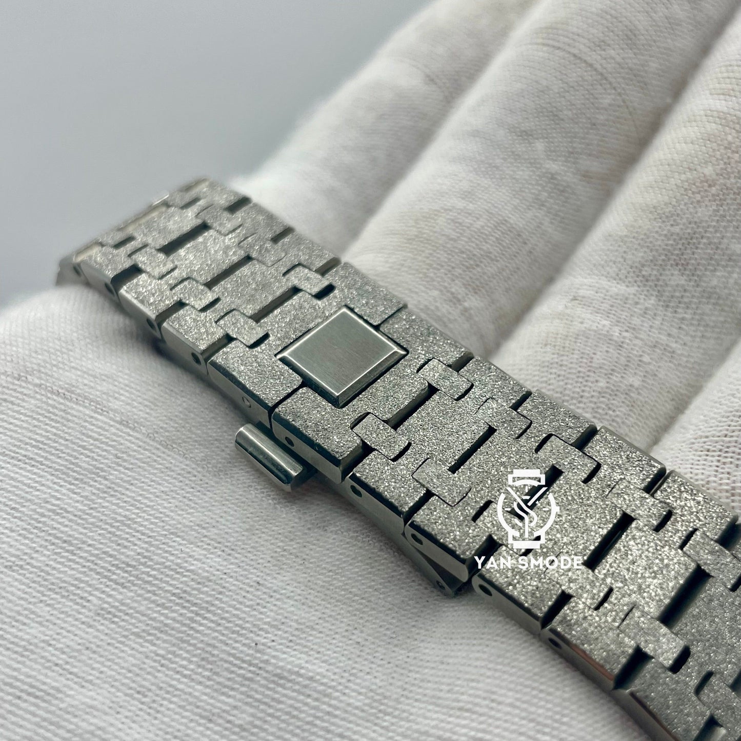SekioMod Royal Oak Brillante Arabic Dial Bleu Claire - Yan Smode