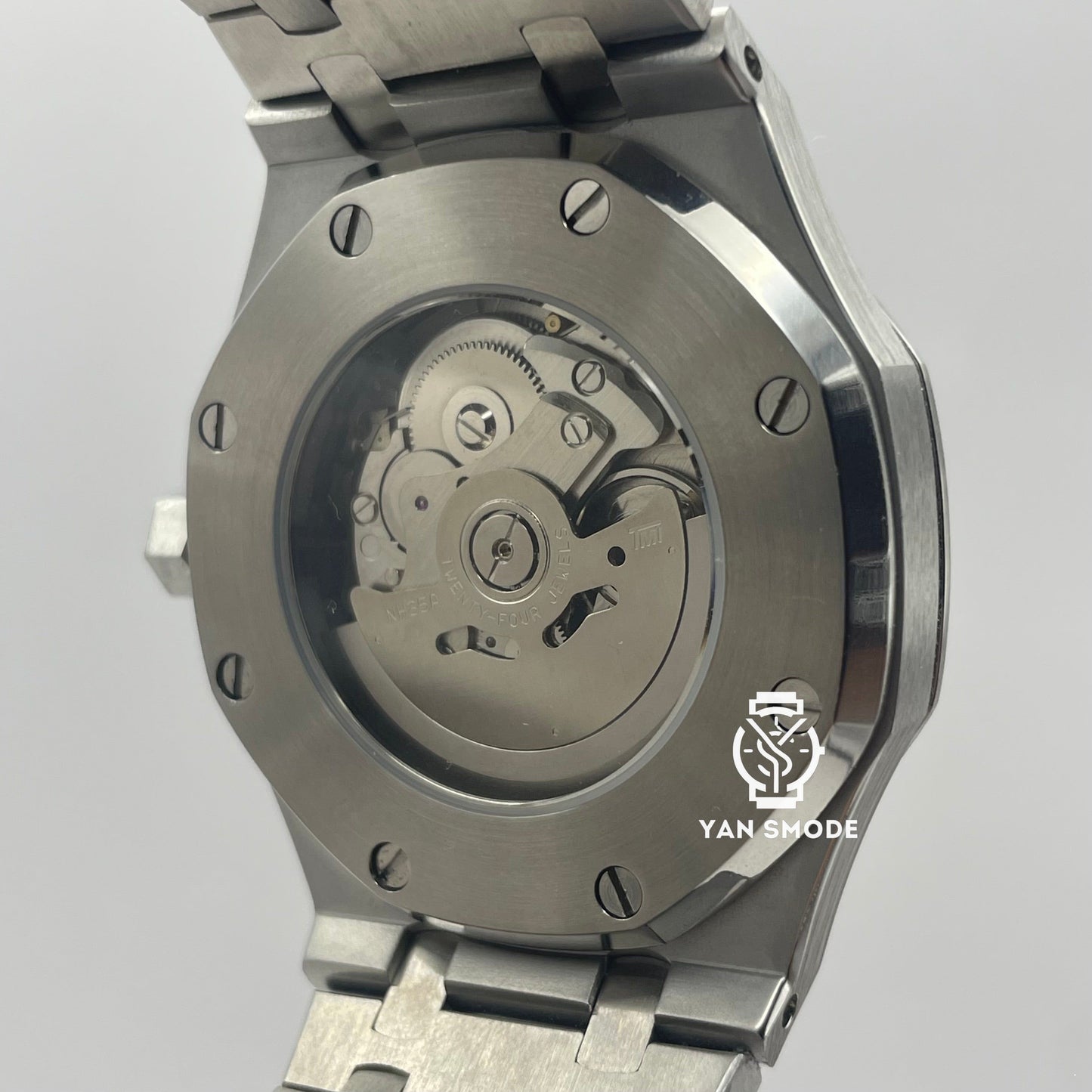 SekioMod Royal Oak Brillante Arabic Dial Bleu Claire - Yan Smode