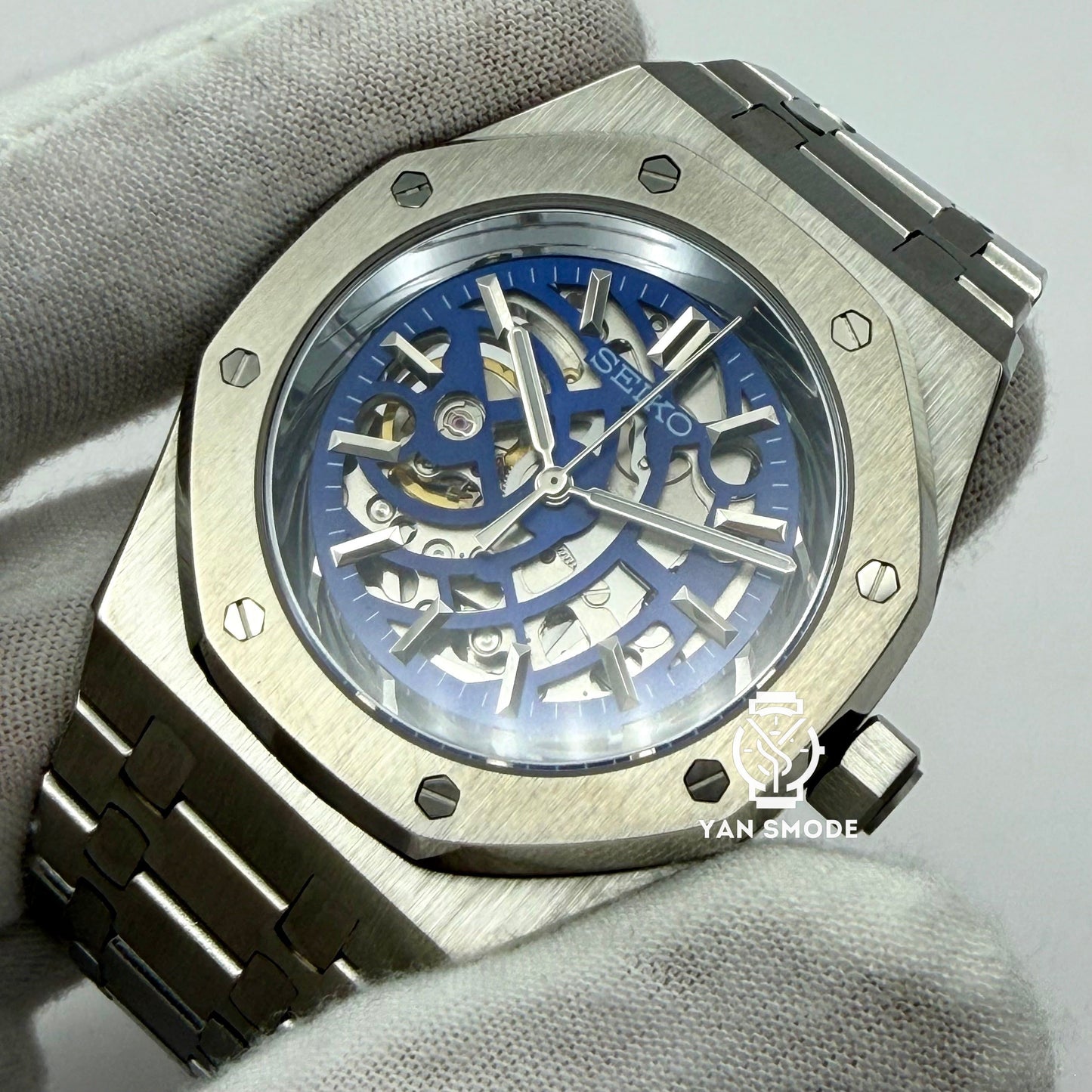 Royal Oak Squelette Bleu
