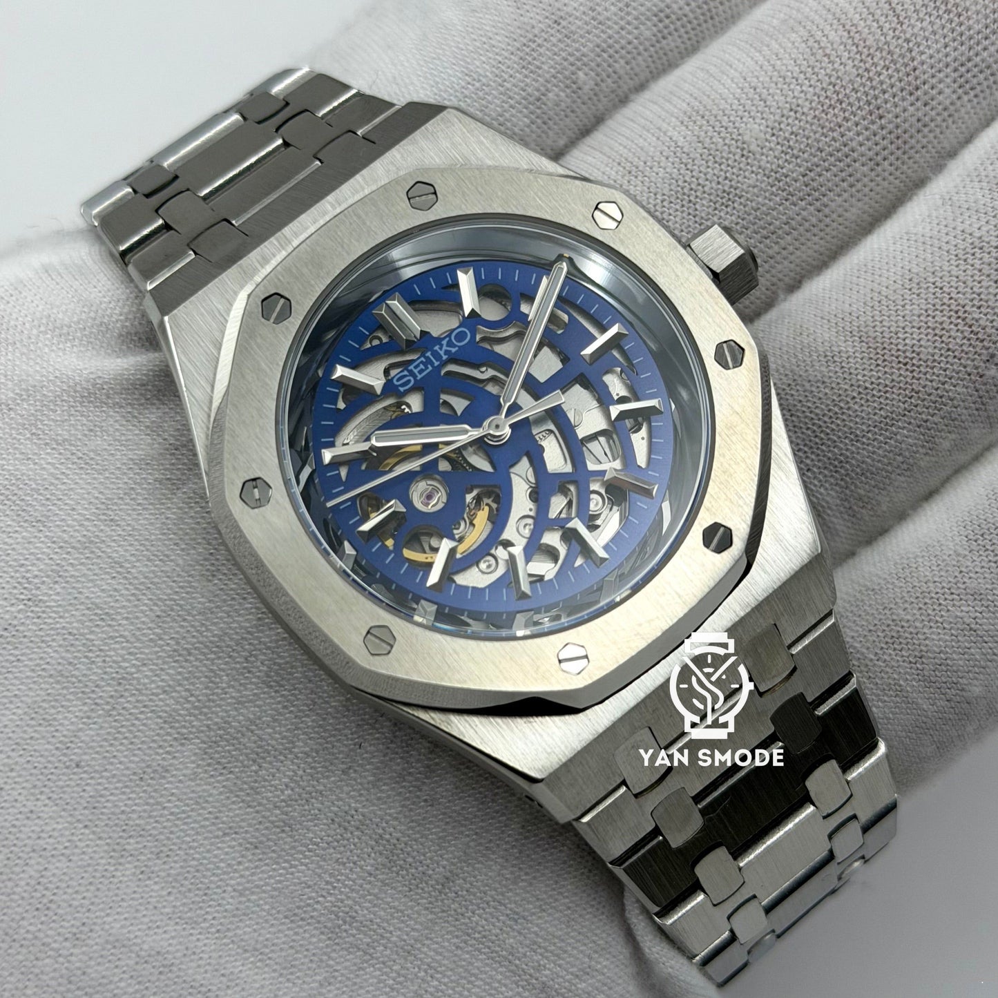 Royal Oak Squelette Bleu