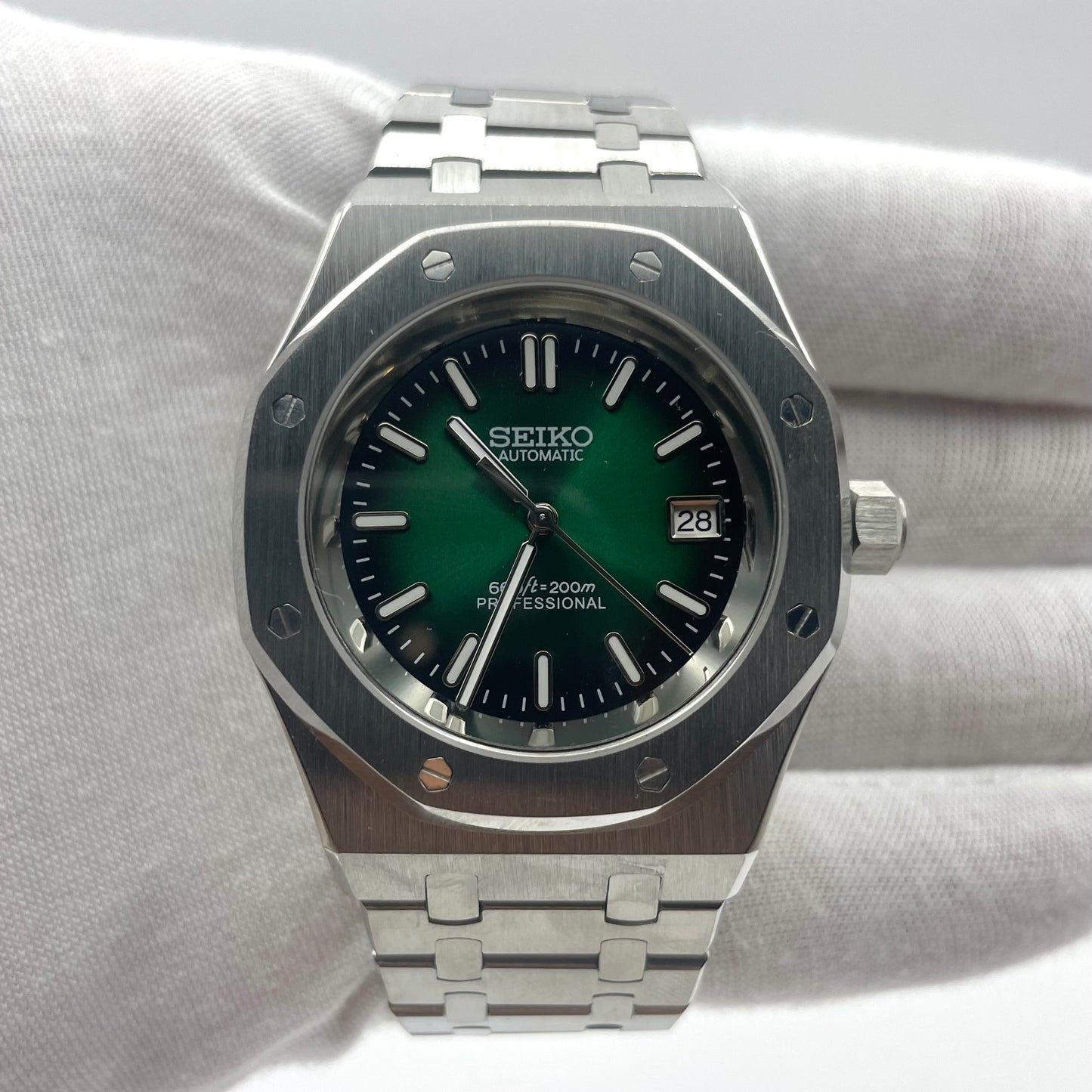 SeikoMod Royal Oak Verte Foncé - Yan Smode