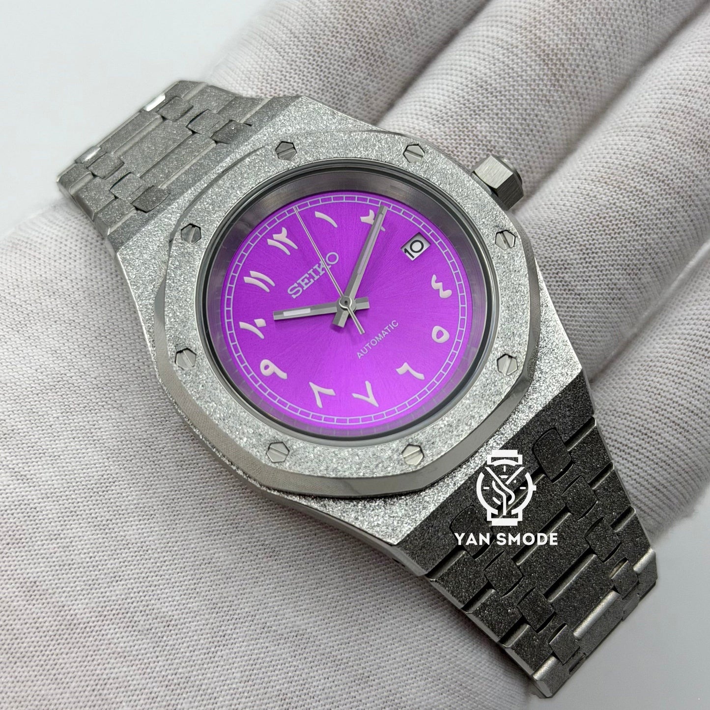 Royal Oak Brillante Arabic Dial Rose 