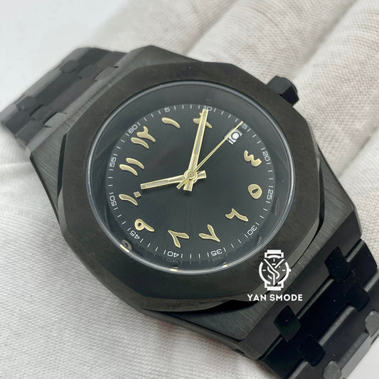 Rovena Noire Arabic Dial Dorée