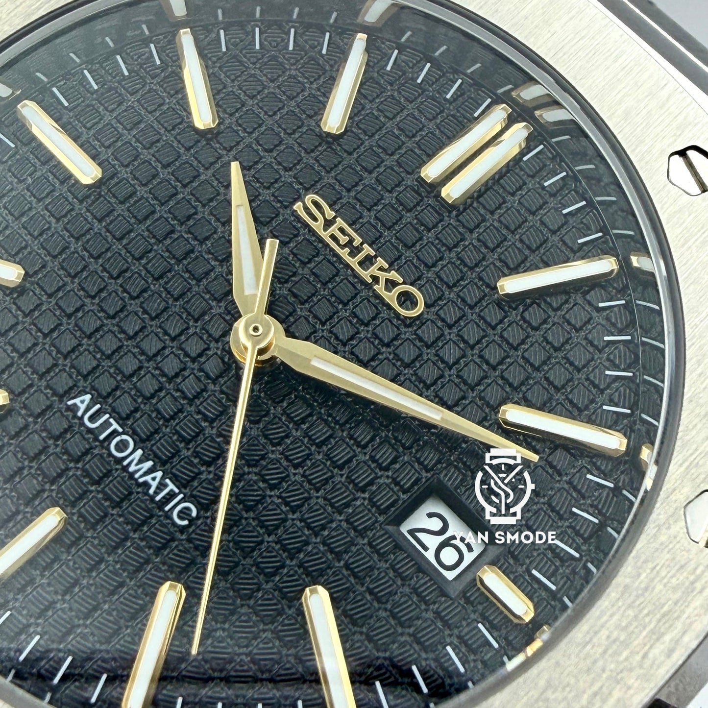 Royal Oak Noire Index Or Jaune