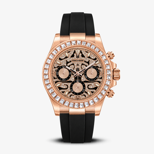 Kaelor Rose Gold Tiger Eye