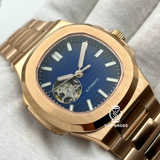 Nauris Or Rose Bleu Nuit Ouverte