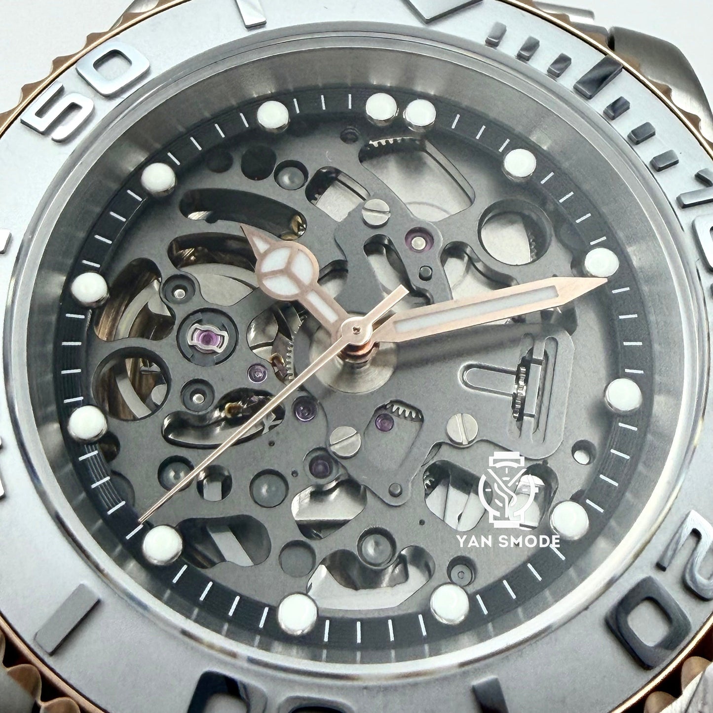 Yacht Master Or Rose Squelette