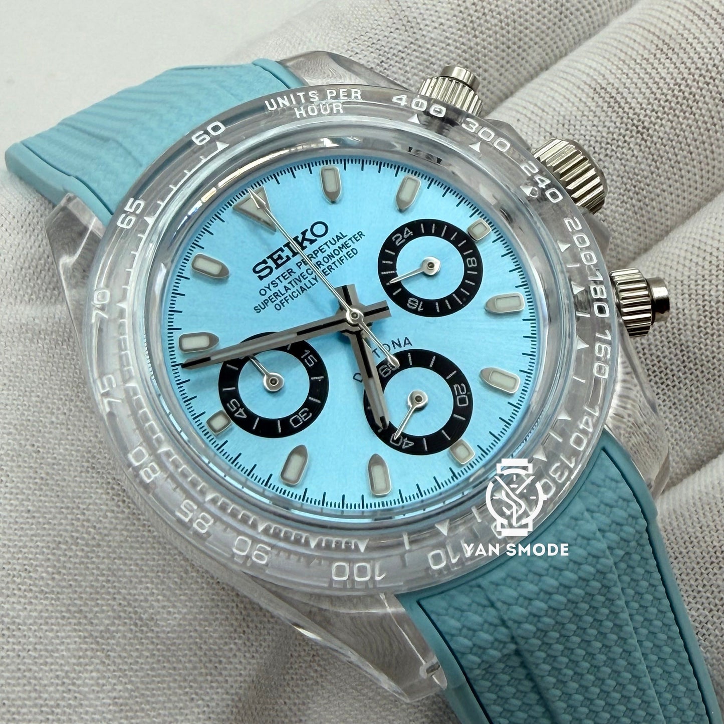 Daytona Transparente Bleu Ciel