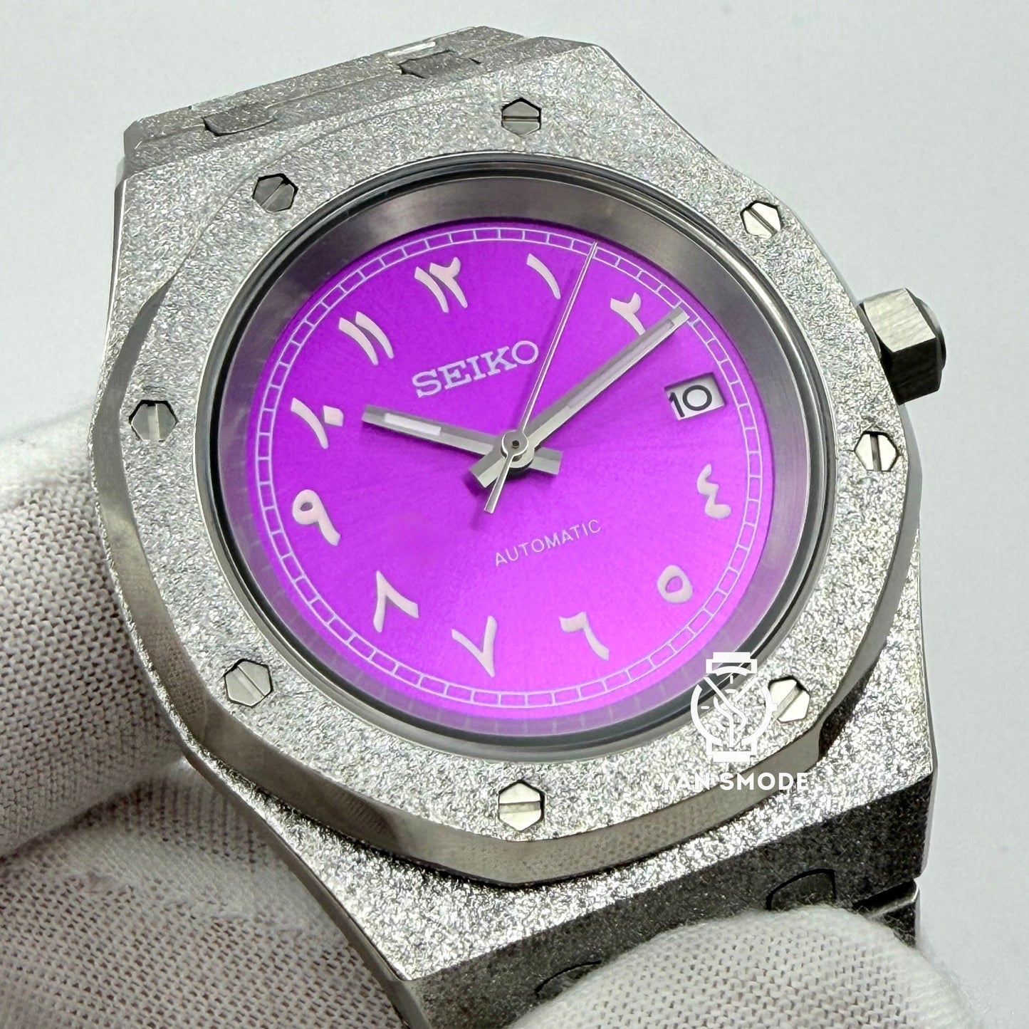 Royal Oak Brillante Arabic Dial Rose 