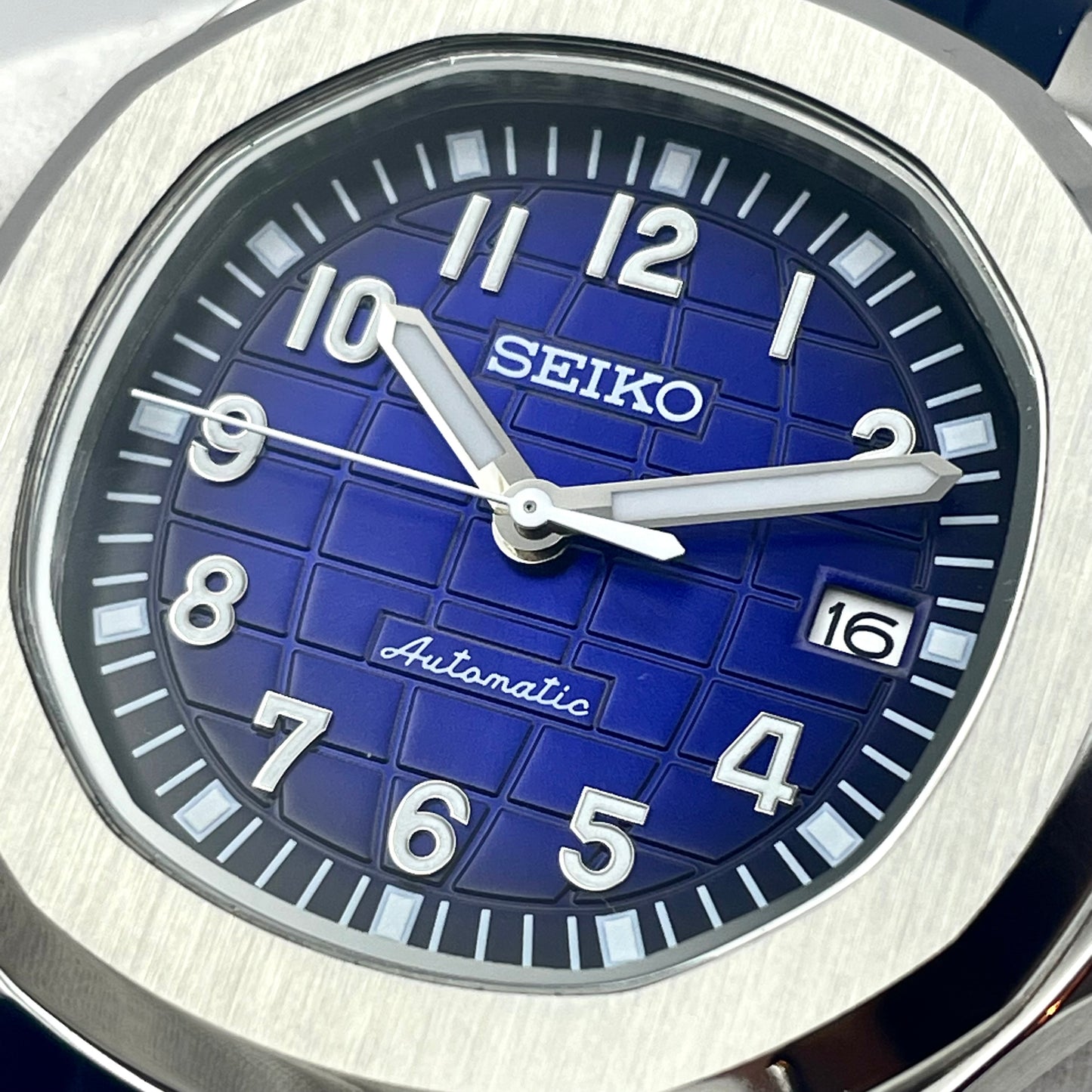 Seiko Mod Aquanaut Bleu