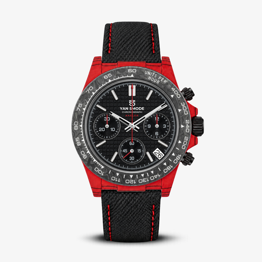 Kaelor Noir Carbone Forgé Rouge