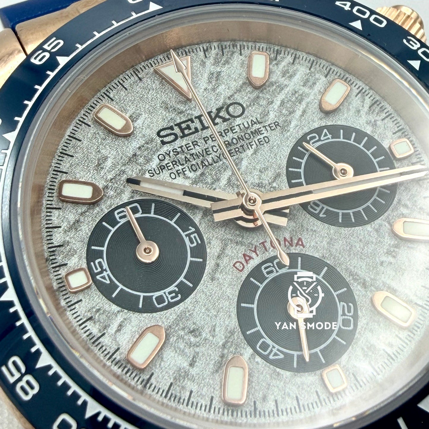 Daytona Or Rose Bleu Météorite