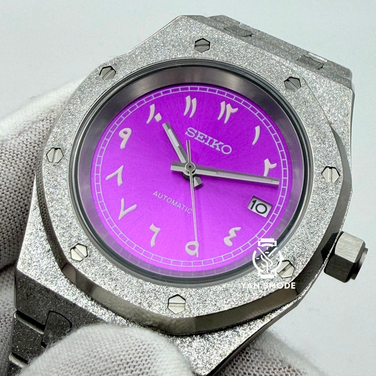 Royal Oak Brillante Arabic Dial Rose 