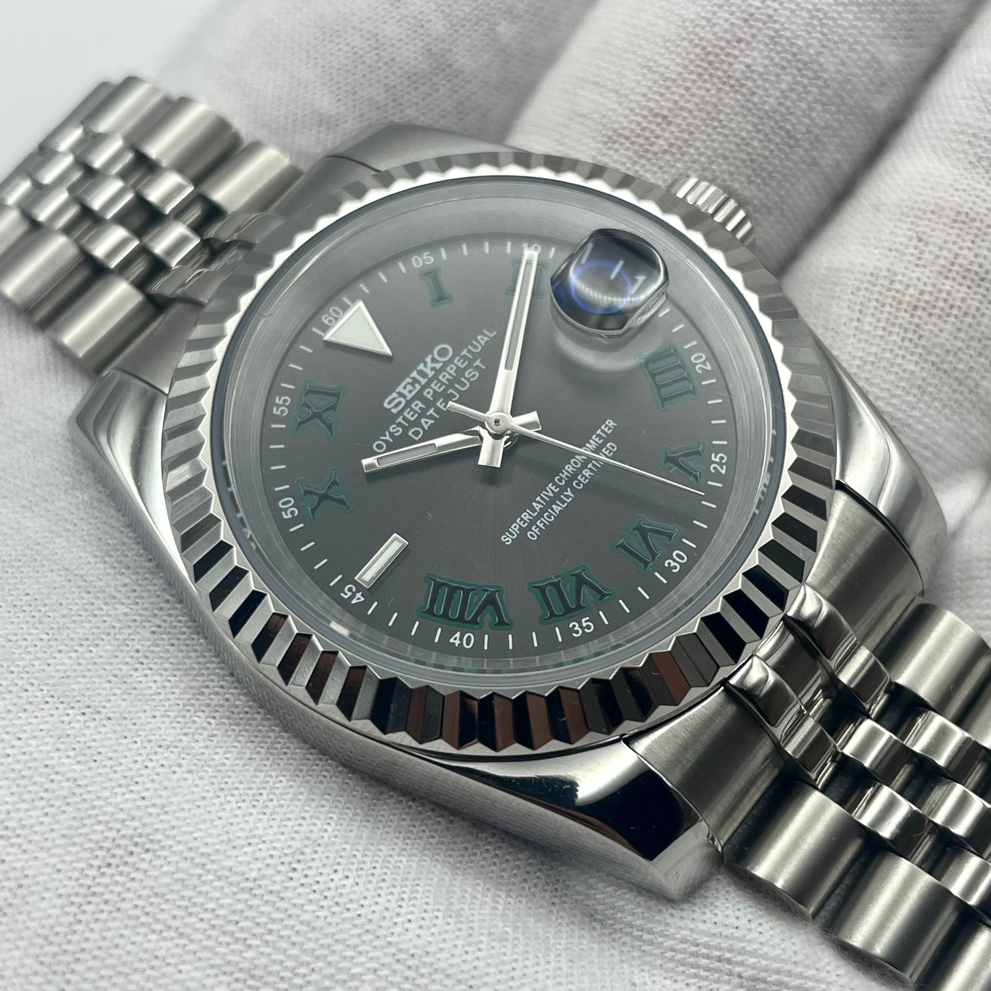 Seiko Mod Date Just Wimbledon