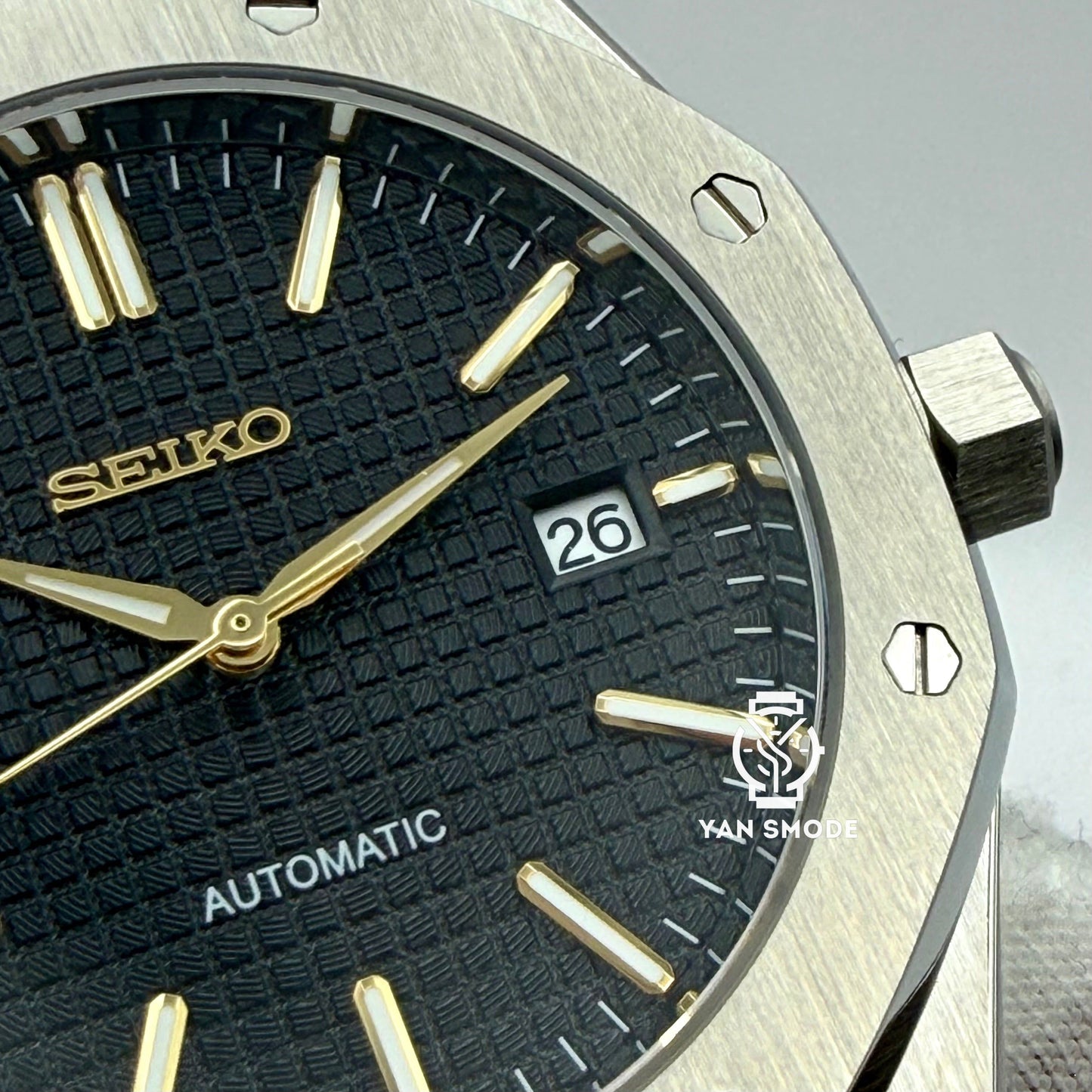 Royal Oak Noire Index Or Jaune