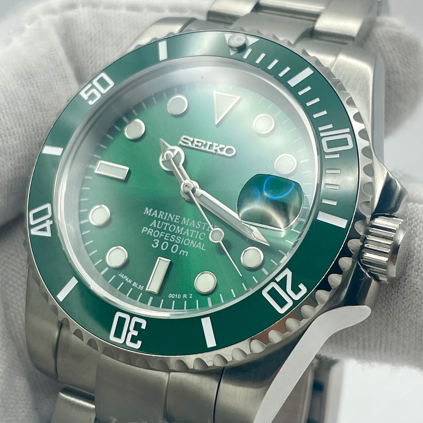 Seiko Mod Marine Master Hulk