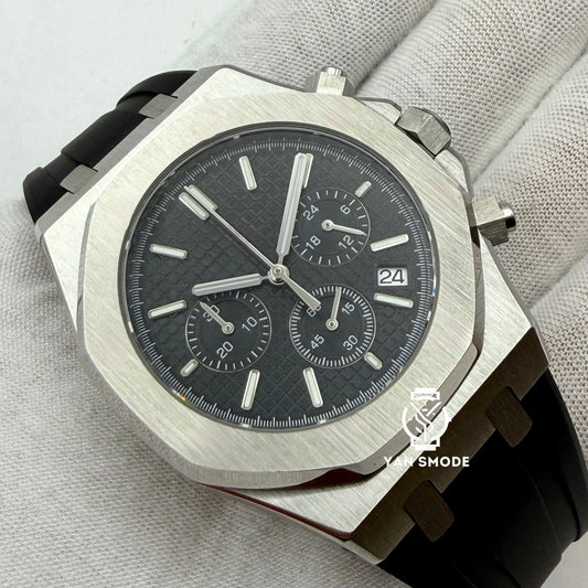 Rovena Chrono Noire Caoutchouc