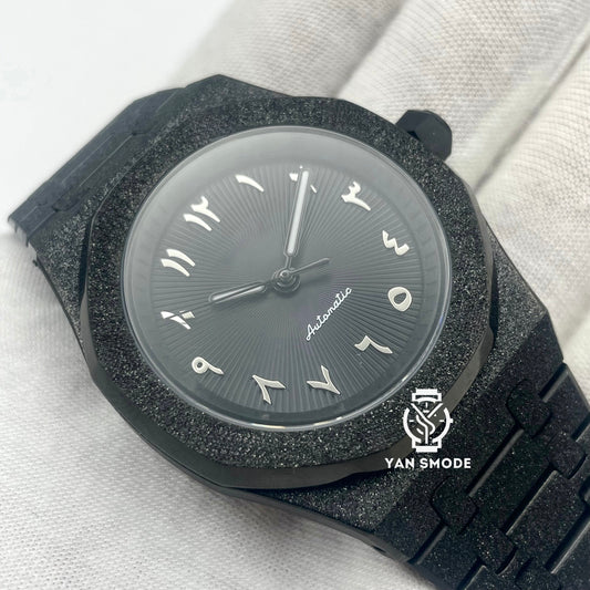 Rovena Brillante Noire Arabic Dial Noir