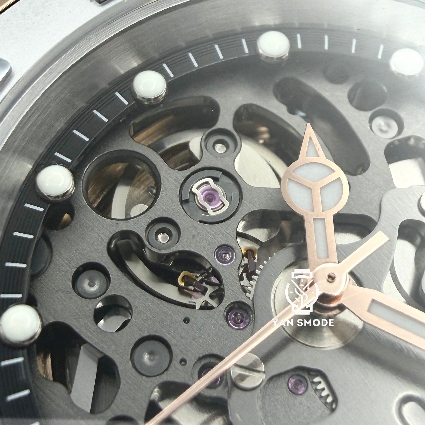 Yacht Master Or Rose Squelette