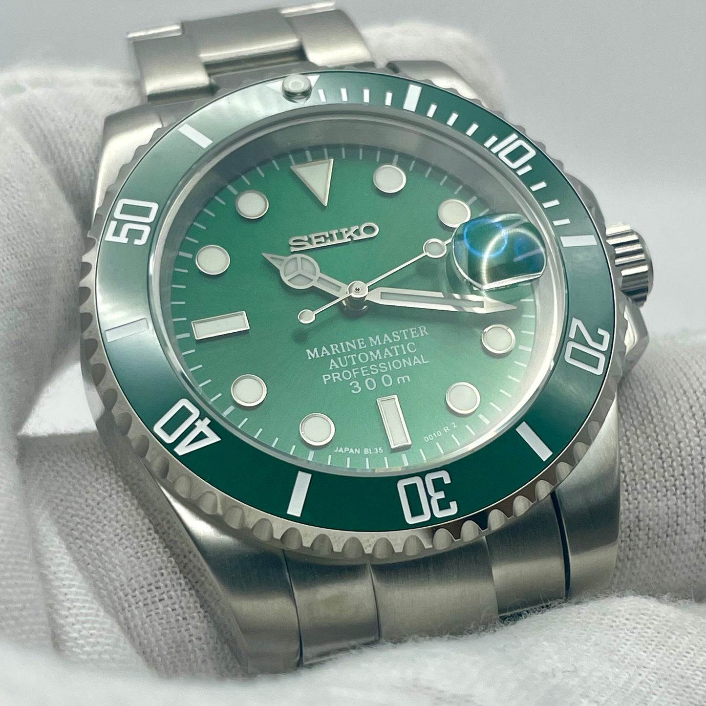 Seiko Mod Marine Master Hulk