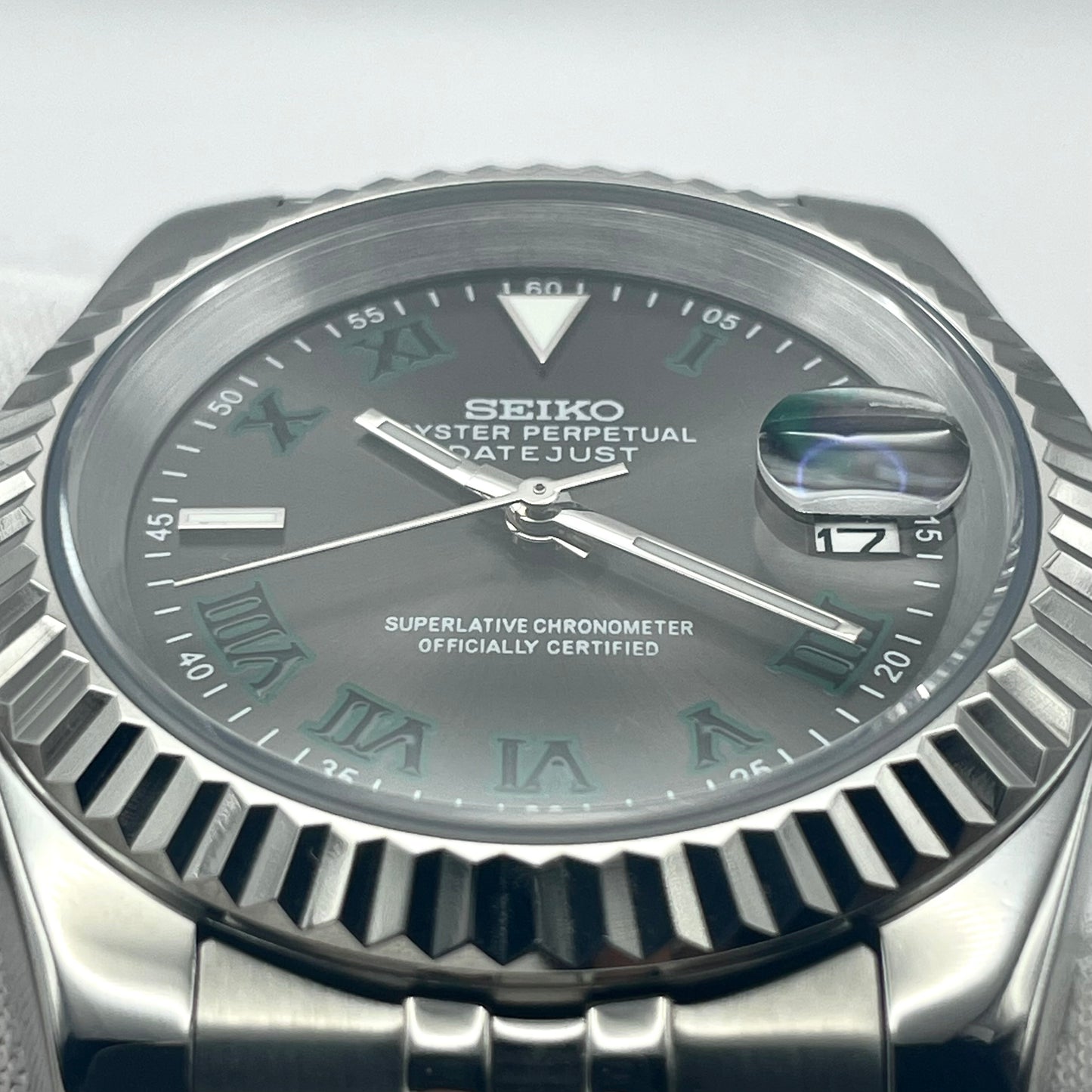 Seiko Mod Date Just Wimbledon