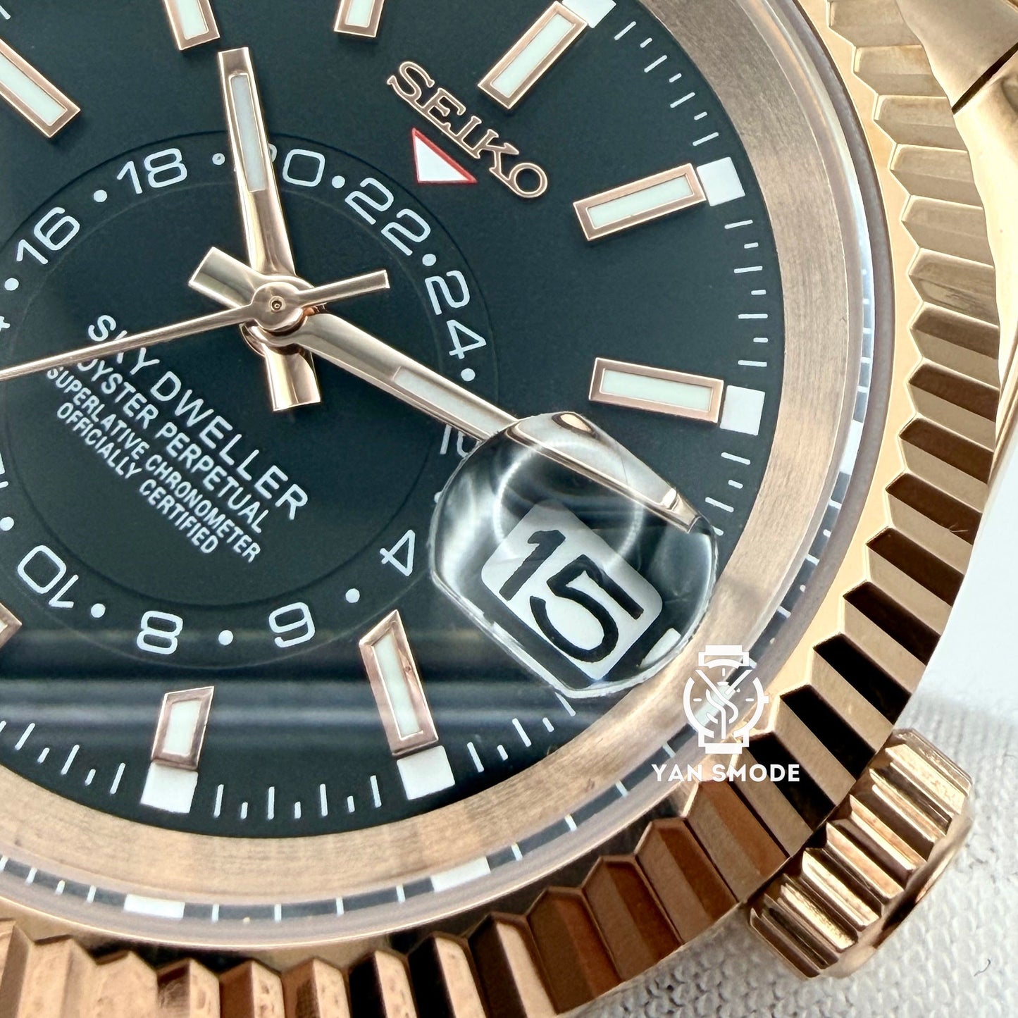 Sky Dweller Or Rose Noir