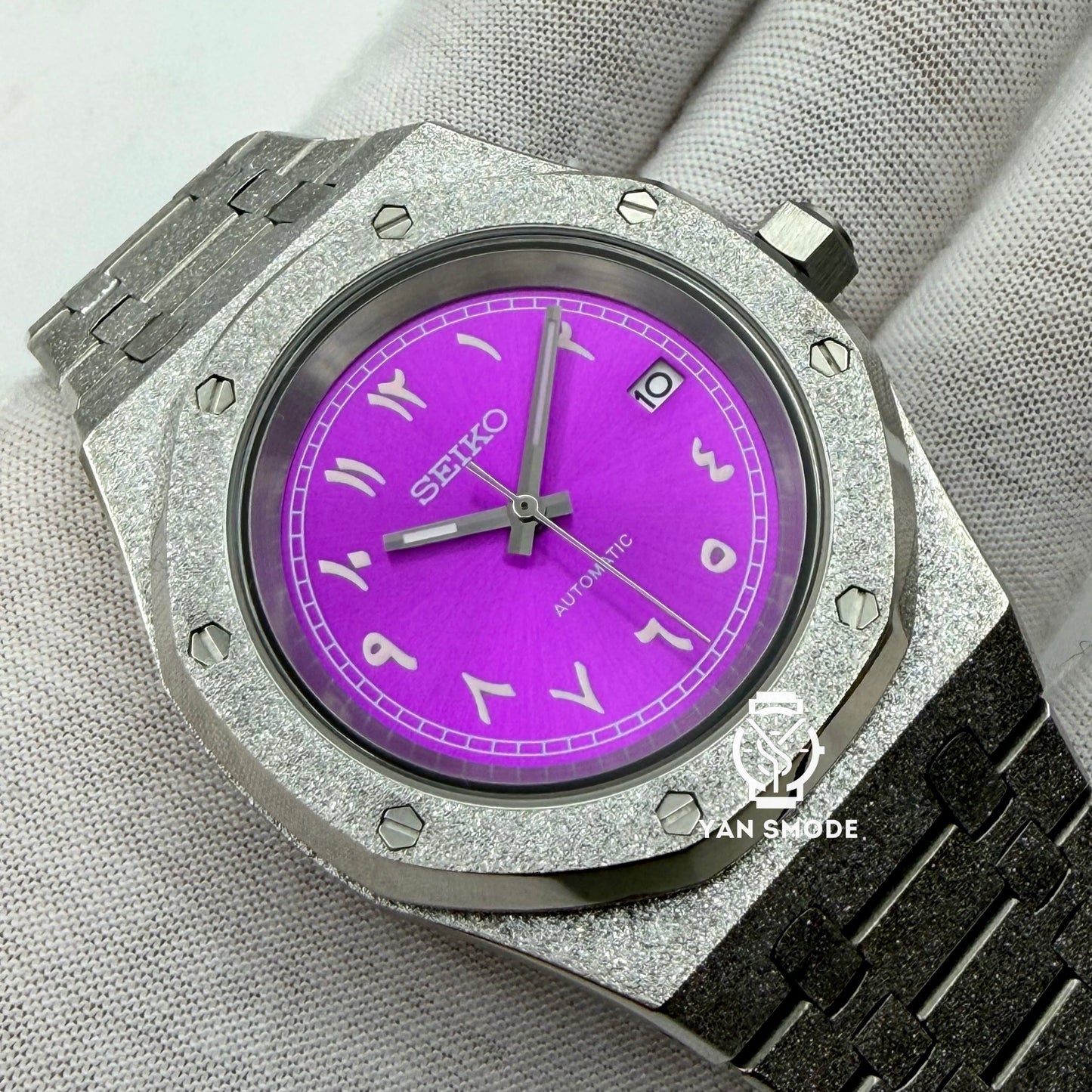 Royal Oak Brillante Arabic Dial Rose 