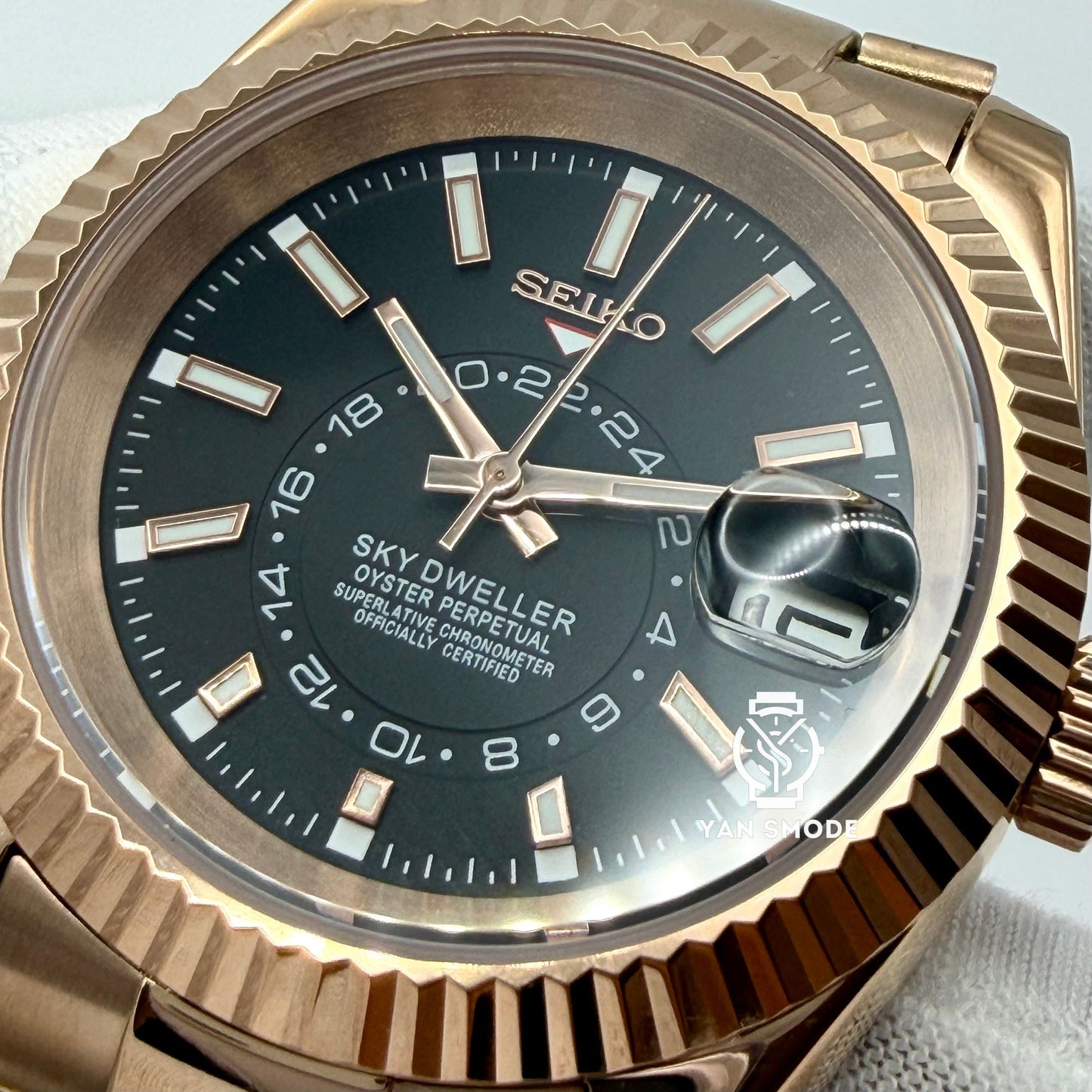 Sky Dweller Or Rose Noir