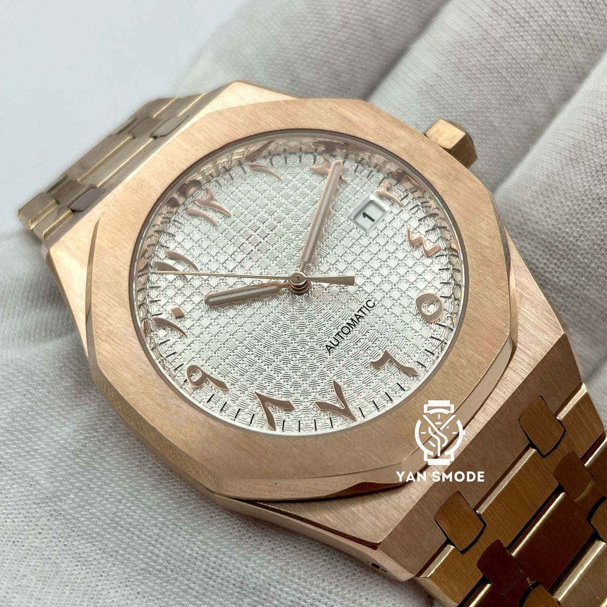 Rovena Or Rose Arabic Dial Blanche