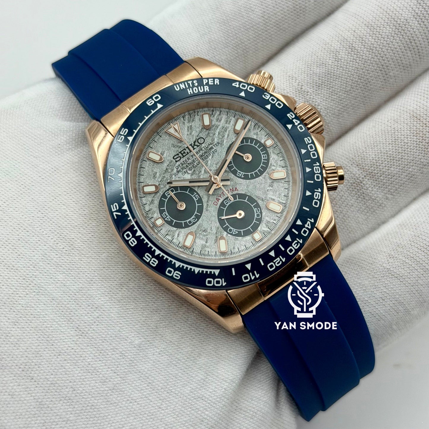 Daytona Or Rose Bleu Météorite