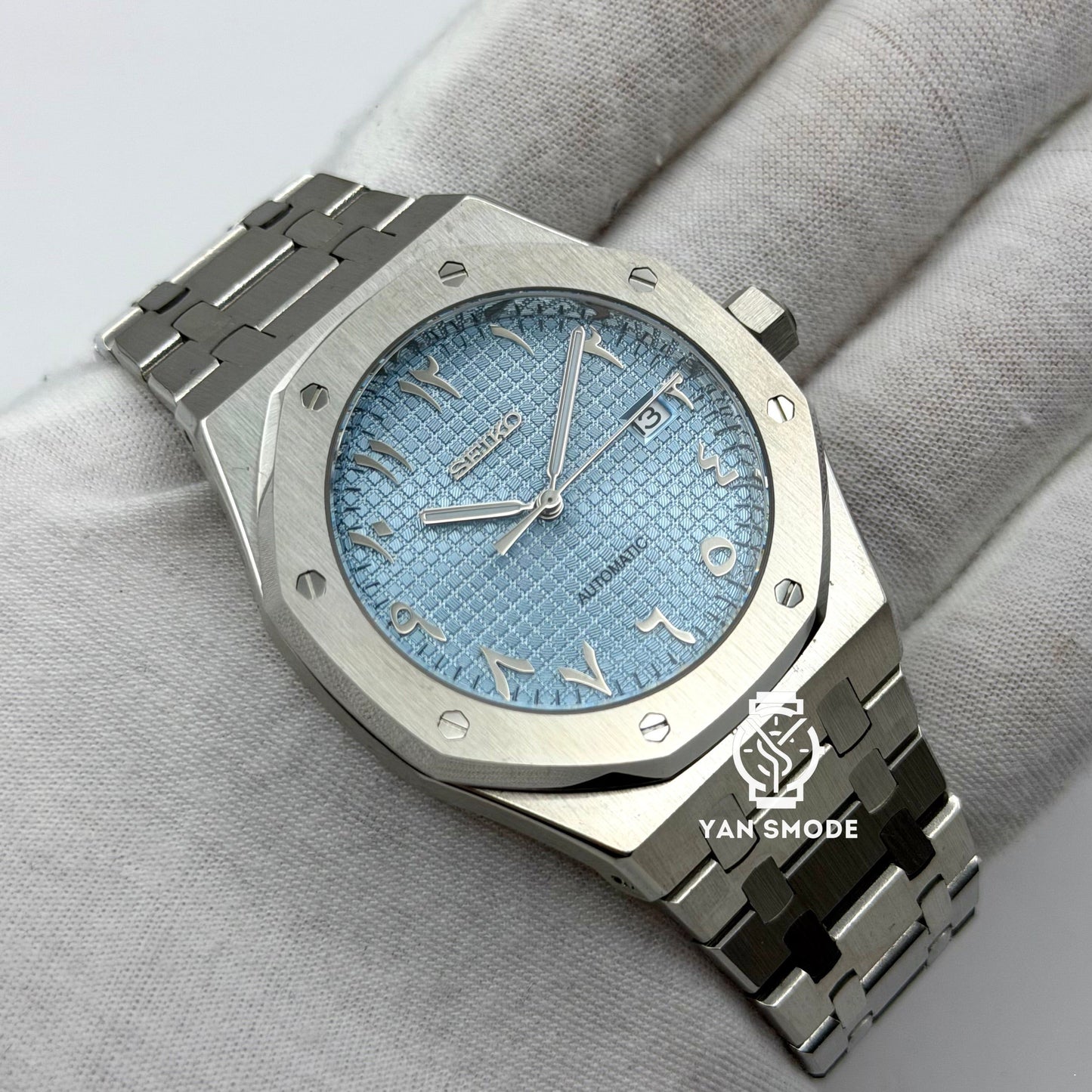 Royal Oak Arabic Dial Bleu Clair