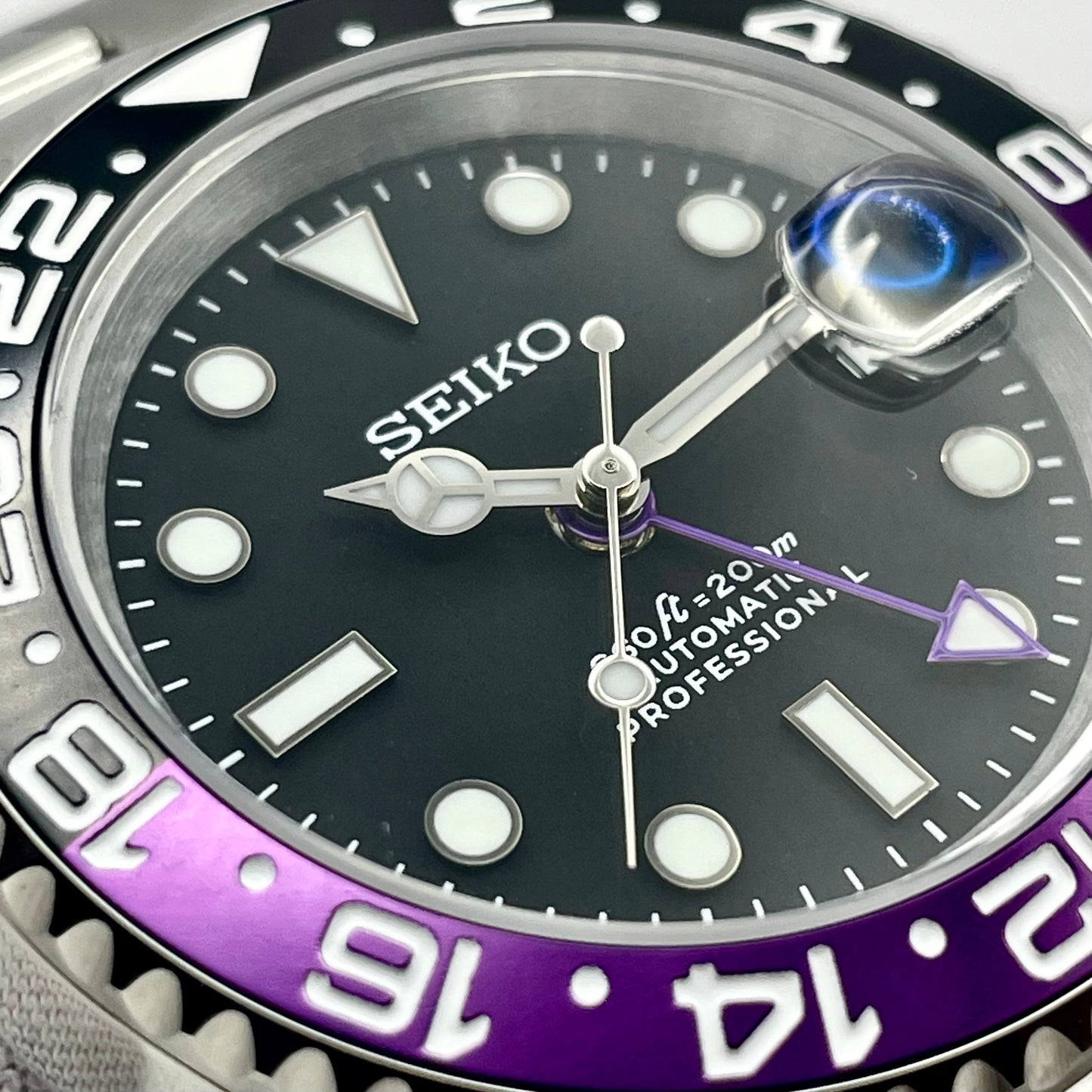 Seiko Mod GMT Violette