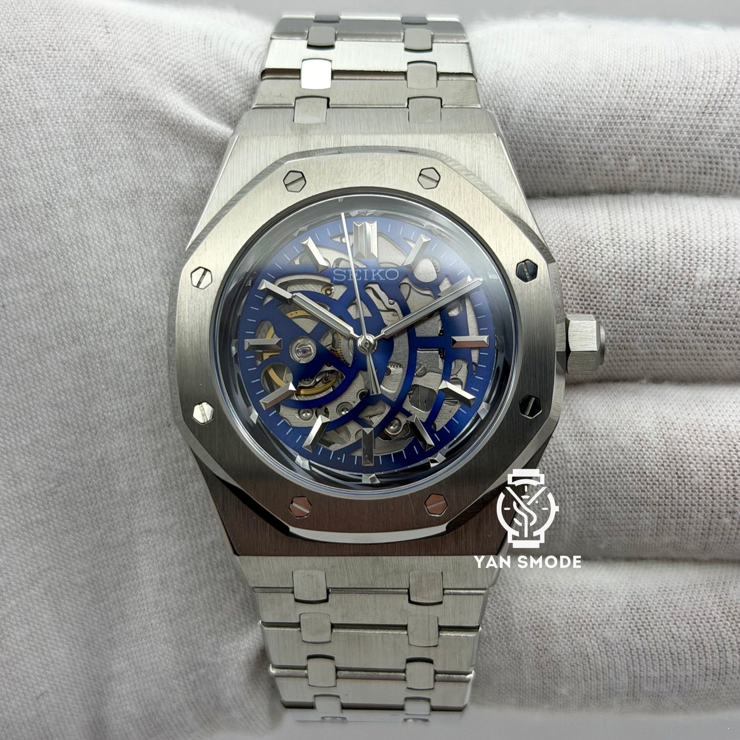 Royal Oak Squelette Bleu
