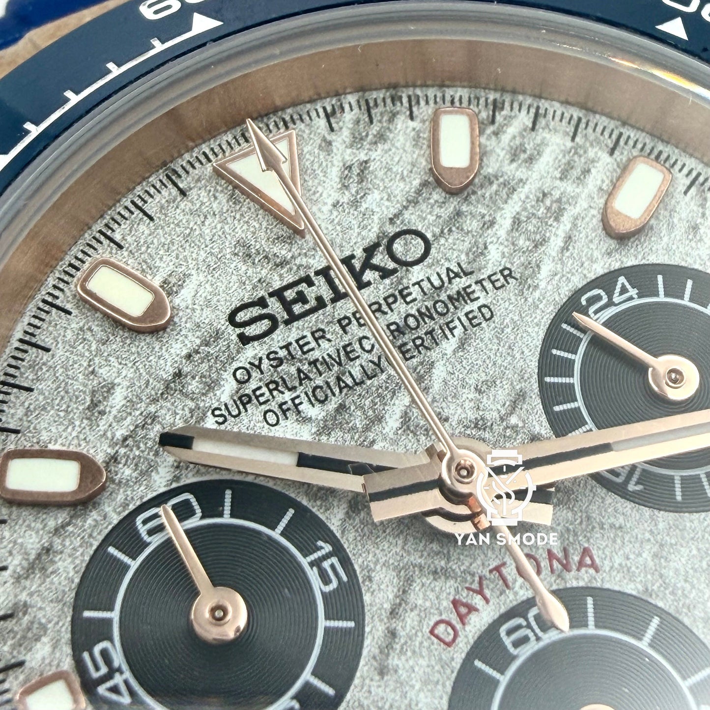 Daytona Or Rose Bleu Météorite