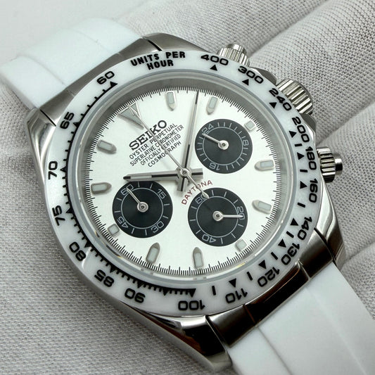 Daytona Blanche Caoutchouc