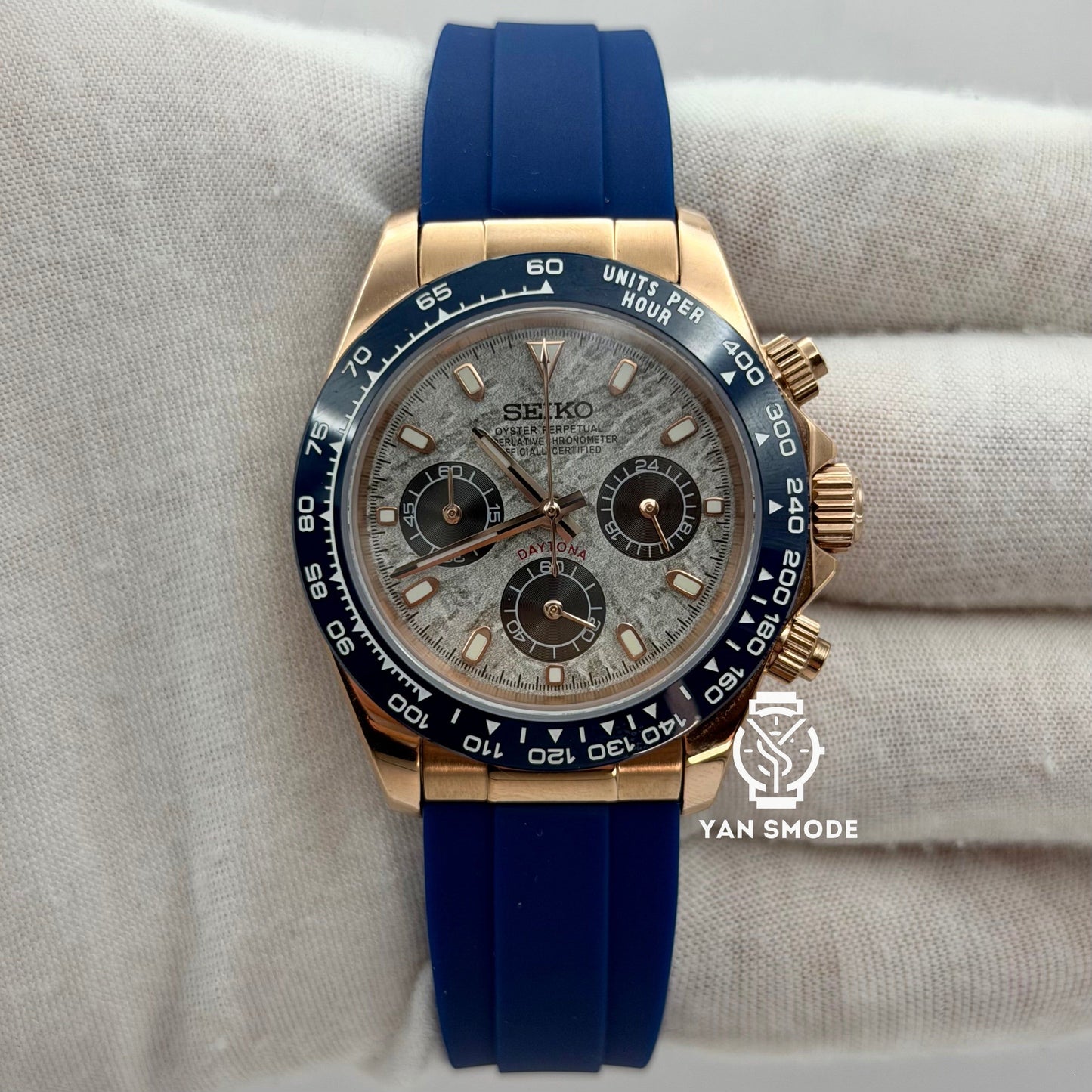 Daytona Or Rose Bleu Météorite